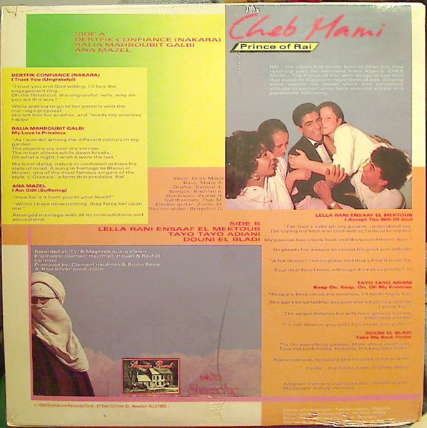 Cheb Mami - Prince Of Raï | Shanachie (64013) - 2