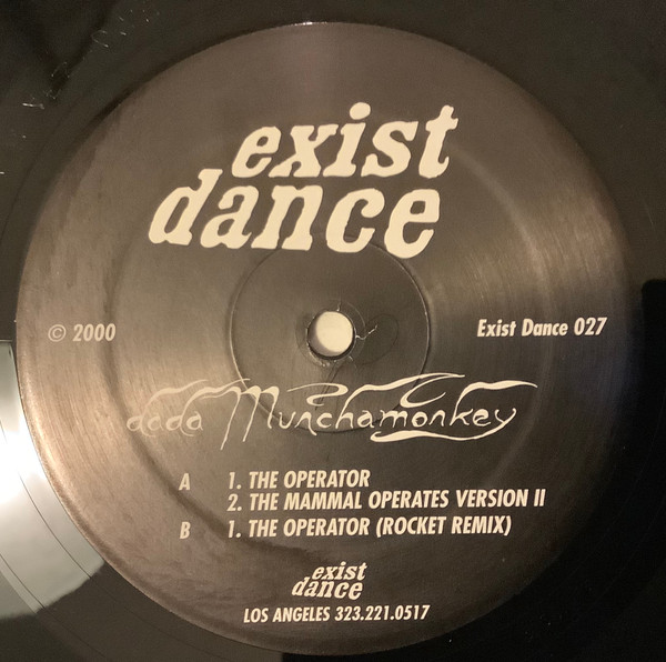 Dada Munchamonkey - The Operator (USED) | Exist Dance (ED 027) - main