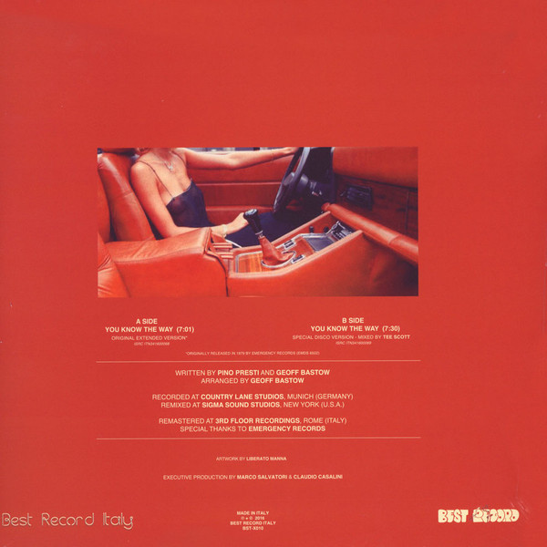 Pino Presti - You Know The Way | Best Record Italy (BST-X010) - 4