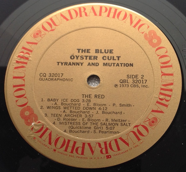 Blue Öyster Cult - Tyranny And Mutation | Columbia (CQ 32017) - 4