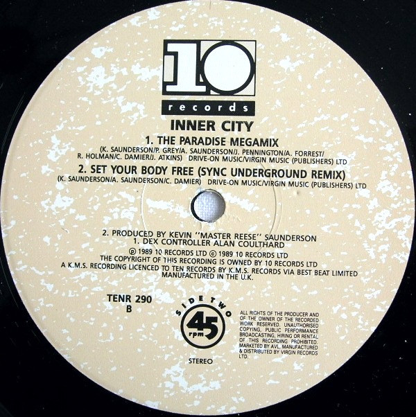 Inner City - Whatcha Gonna Do With My Lovin' | 10 Records (TENR 290) - 4 Inner City - Whatcha Gonna Do With My Lovin' | 10 Records (TENR 290) - 4