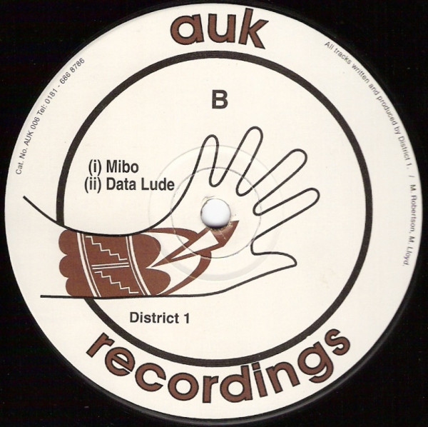 District 1 - Control | Auk Recordings (AUK 006) - 2