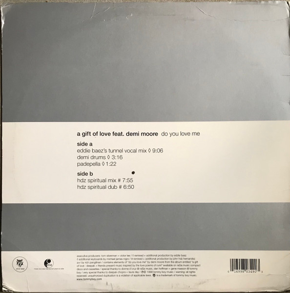 A Gift of Love - Do You Love Me | Tommy Boy Silver Label (tb349) - 2