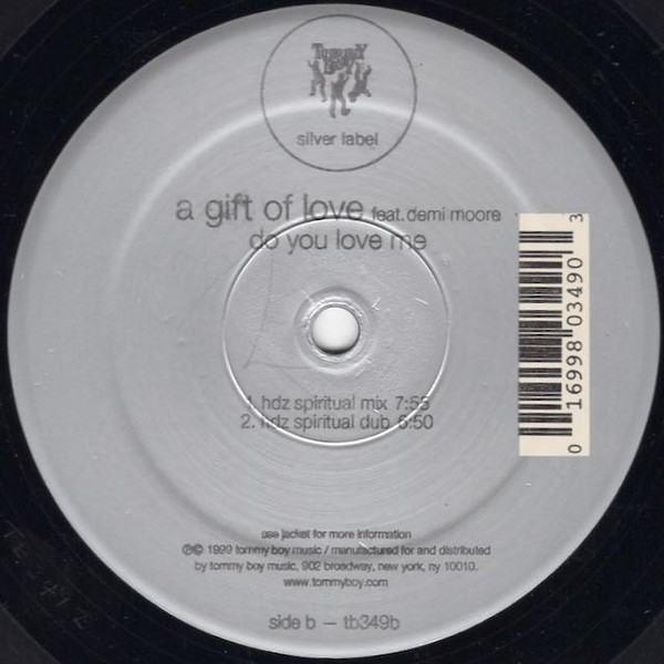 A Gift of Love - Do You Love Me | Tommy Boy Silver Label (tb349) - 4