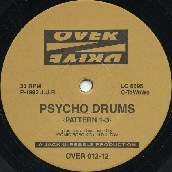 Psycho Drums - Pattern 1 - 6 | Overdrive (OVER 012-12)