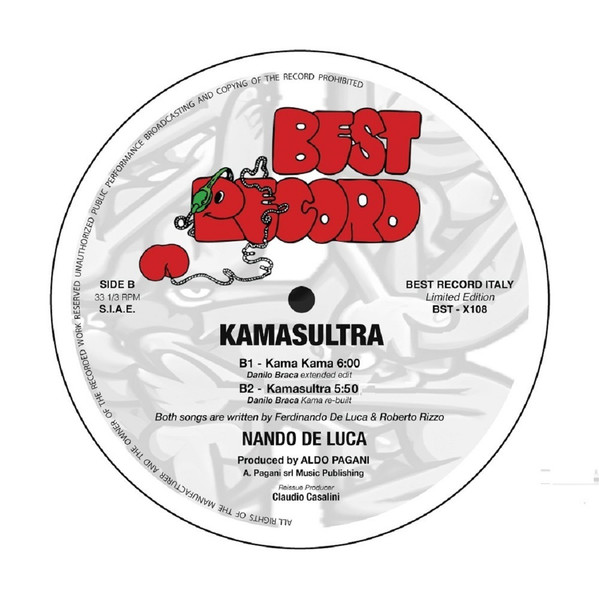 Nando De Luca - Kamasultra | Best Record (BST-X108) - 3
