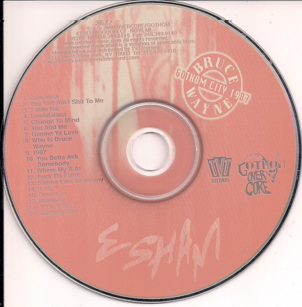 Esham - Bruce Wayne Gothom City 1987 | Overcore/Gothom (2062-2) - 3 Esham - Bruce Wayne Gothom City 1987 | Overcore/Gothom (2062-2) - 3