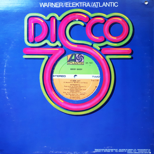 Goody Goody - #1 Dee Jay | Atlantic (DK 7501) - 4