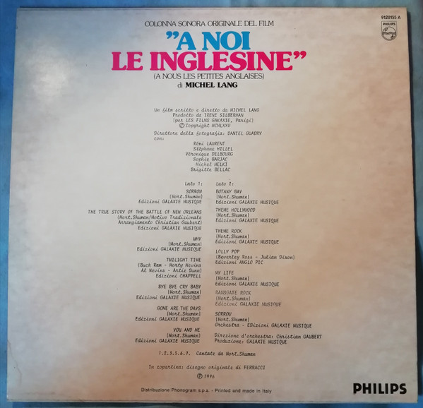 Mort Shuman - A Noi Le Inglesine = A Nous Les Petites Anglaises | Philips (9120 155 A) - 2