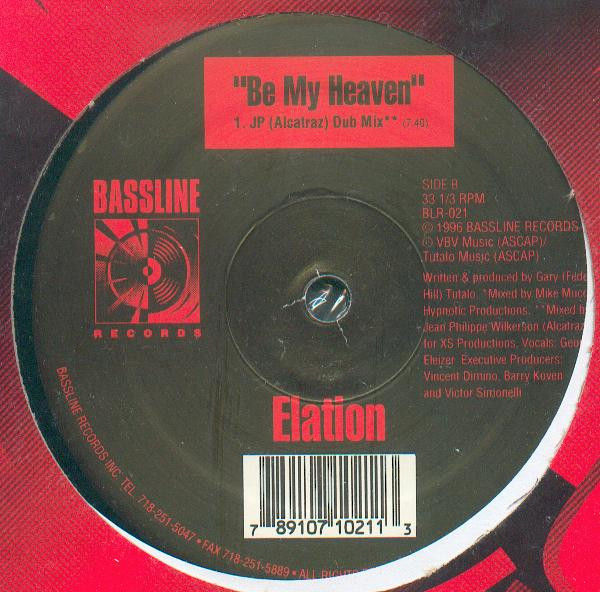 Elation - Be My Heaven | Bassline Records (BLR-021) - 2