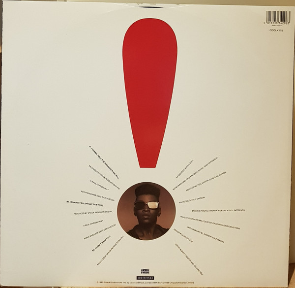 Adeva - I Thank You | Cooltempo (COOLX 192) - 2