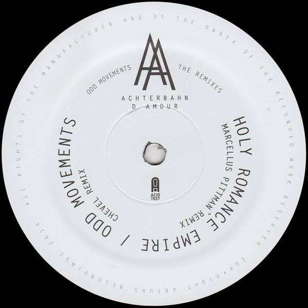 Achterbahn D'Amour - Odd Movements - The Remixes | Acid Test (ASD024)