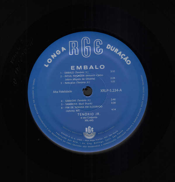 Tenório Jr. - Embalo | Mr Bongo (MRBLP144) - 3