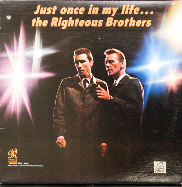 The Righteous Brothers - Just Once In My Life | Philles Records (PHL 4008) The Righteous Brothers - Just Once In My Life | Philles Records (PHL 4008)