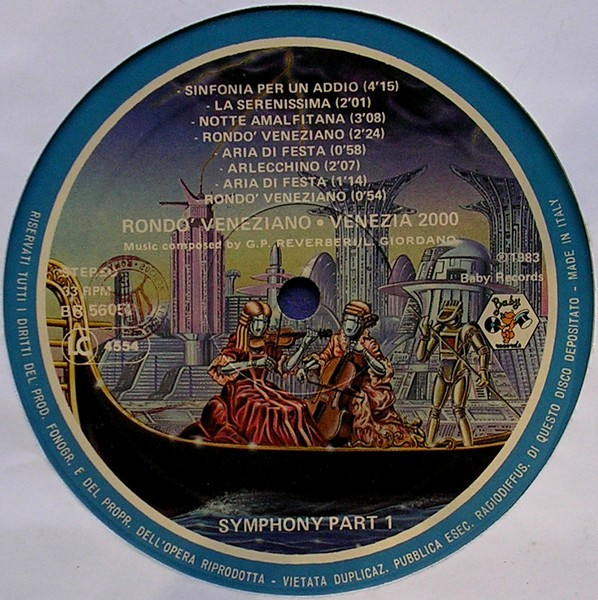 Rondò Veneziano - Venezia 2000 | Baby Records (BR 56052) - 3 Rondò Veneziano - Venezia 2000 | Baby Records (BR 56052) - 3