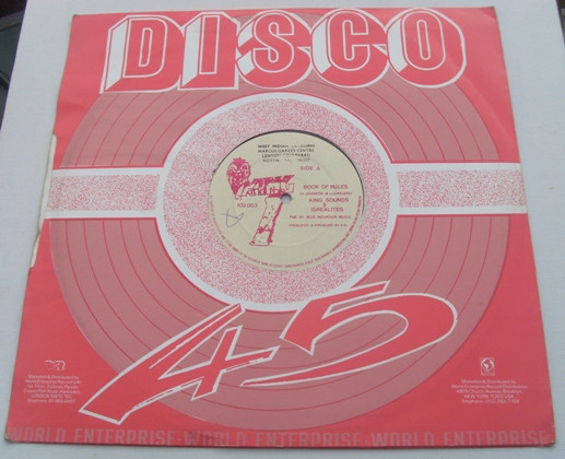 King Sounds And The Israelites - Book Of Rules | King And The I (KSI003) - 3