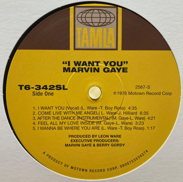 Marvin Gaye - I Want You | Tamla (0600753534274) - 3