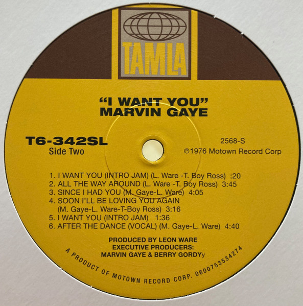 Marvin Gaye - I Want You | Tamla (0600753534274) - 4