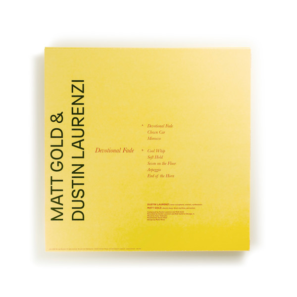 Matt Gold & Dustin Laurenzi - Devotional Fade | We Jazz (WJLP92) - 2 Matt Gold & Dustin Laurenzi - Devotional Fade | We Jazz (WJLP92) - 2