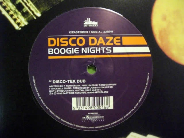 Disco Daze - Boogie Nights | East Side Records (12EASTSIDE3)