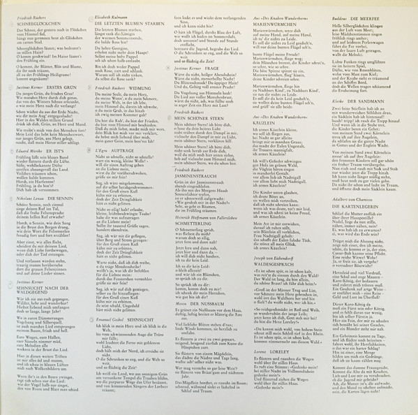 Elly Ameling , Jörg Demus , Robert Schumann - Die Alten Lieben Lieder | BASF (20 29369-6) - 4 Elly Ameling , Jörg Demus , Robert Schumann - Die Alten Lieben Lieder | BASF (20 29369-6) - 4