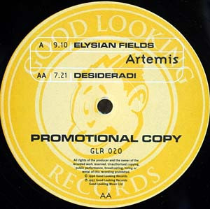 Artemis - Elysian Fields / Desideradi | Good Looking Records (GLR 020)