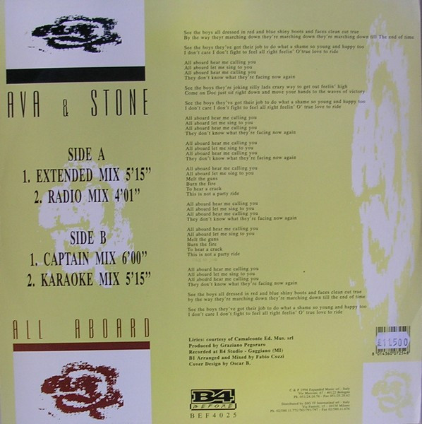 Ava & Stone - All Aboard | B4 Before (BEF 4025) - 2 Ava & Stone - All Aboard | B4 Before (BEF 4025) - 2