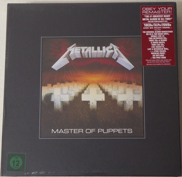 Metallica - Master Of Puppets | Blackened (BLCKND005RD-1)