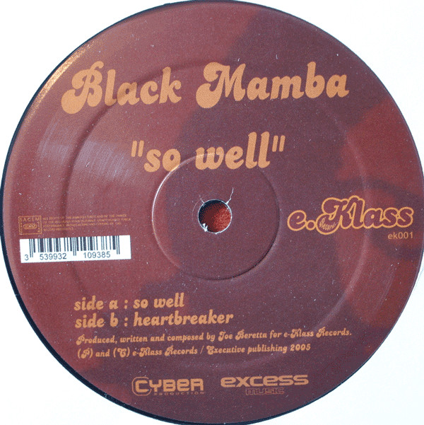 Black Mamba - So Well | E-Klass Records (ek001)