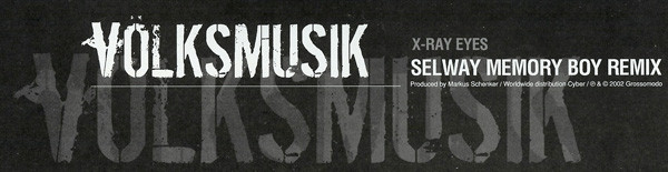 Volksmusik - X-Ray Eyes | Black Jack (BLACKJACK ES 10 R) - 3