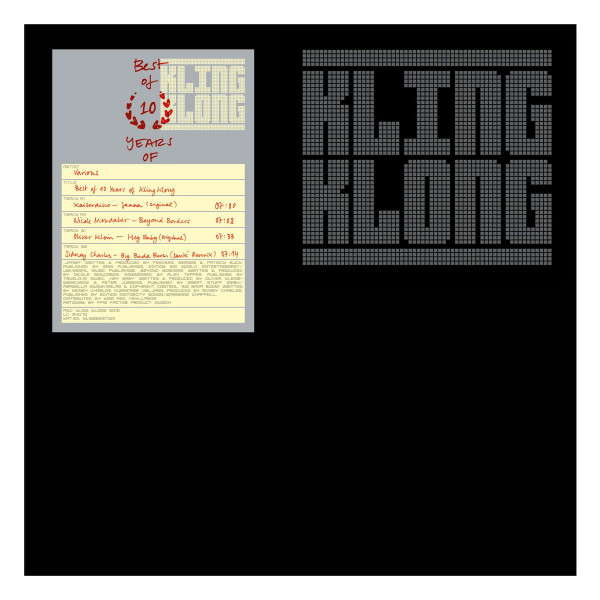 Various - Best Of 10 Years Of Kling Klong | Kling Klong (KLINGBEST001)