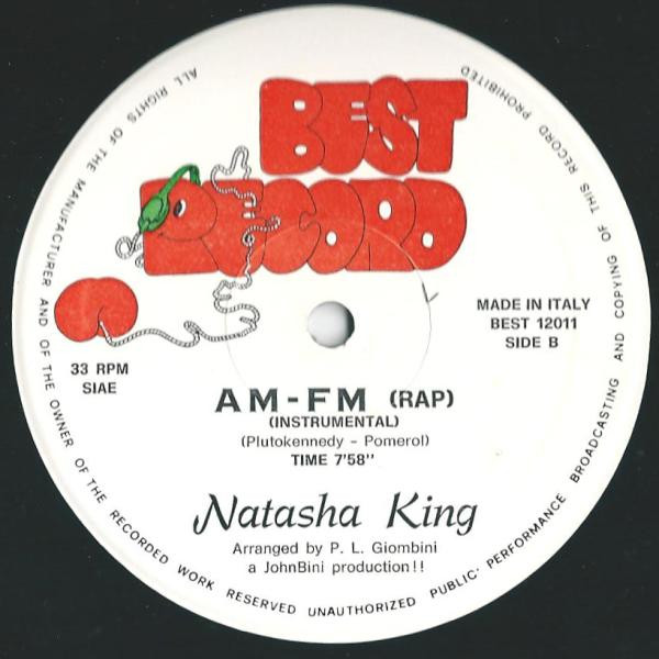 Natasha King - AM-FM | Best Record (BEST 12011) - 3