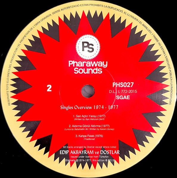 Edip Akbayram Ve Dostlar - Singles Overview 1974-1977 | Pharaway Sounds (PHS027) - 4