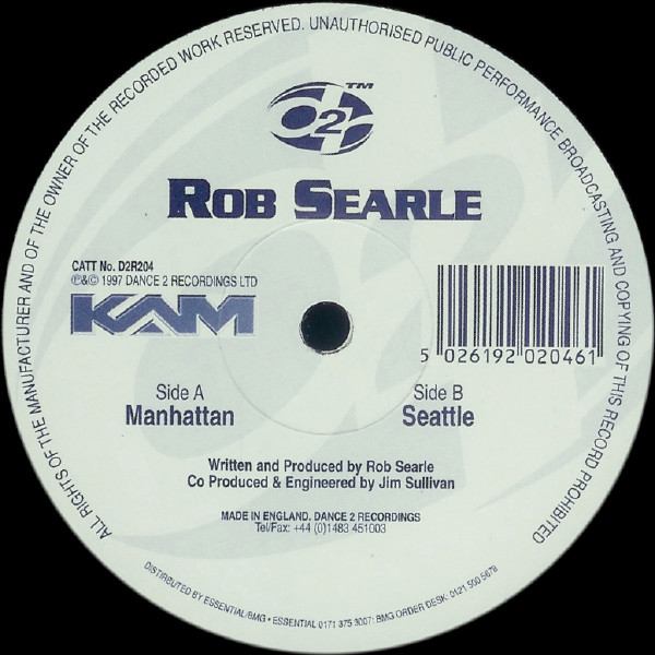 Rob Searle - Manhattan / Seattle | Dance 2 Recordings (D2R204)