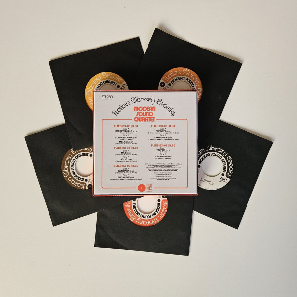 Modern Sound Quartet - Italian Library Breaks | Four Flies Records (FLIES BX-03) - 2 Modern Sound Quartet - Italian Library Breaks | Four Flies Records (FLIES BX-03) - 2