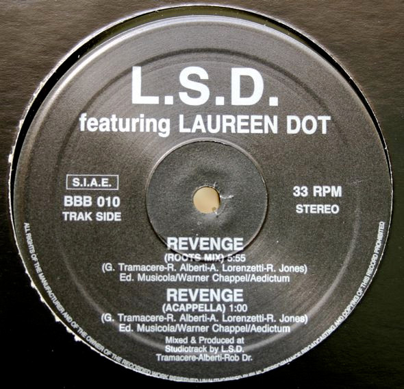 L.S.D. Featuring Laureen Dot - Revenge | BBB (BBB 010) - main L.S.D. Featuring Laureen Dot - Revenge | BBB (BBB 010) - main