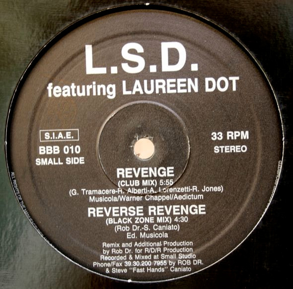 L.S.D. Featuring Laureen Dot - Revenge | BBB (BBB 010) - 4 L.S.D. Featuring Laureen Dot - Revenge | BBB (BBB 010) - 4
