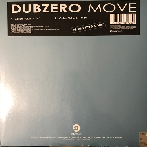 Dubzero - Move | Ego Music (EGO MIX 023)