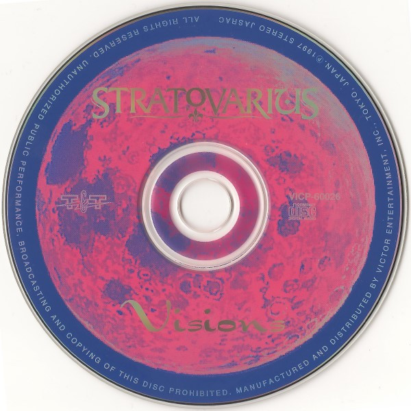 Stratovarius - Visions CD | T&T (VICP-60026) - 4