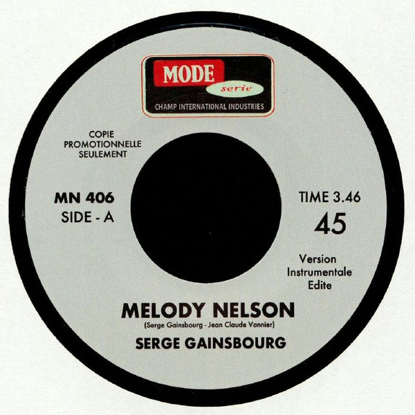 Serge Gainsbourg - Melody Nelson | Mode Serie (MN 406) - main