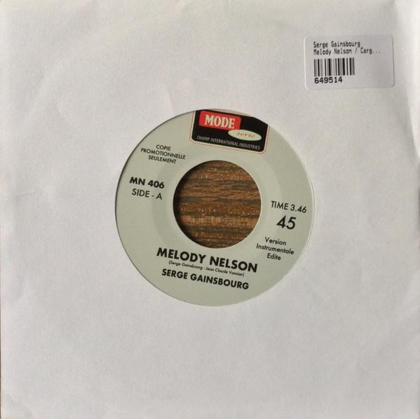 Serge Gainsbourg - Melody Nelson | Mode Serie (MN 406) - 3