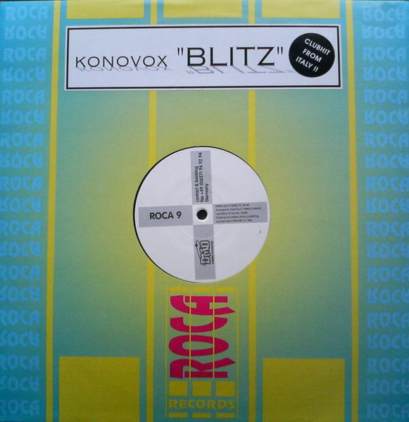 Konovox - Blitz | Roca Records (ROCA 9) - main