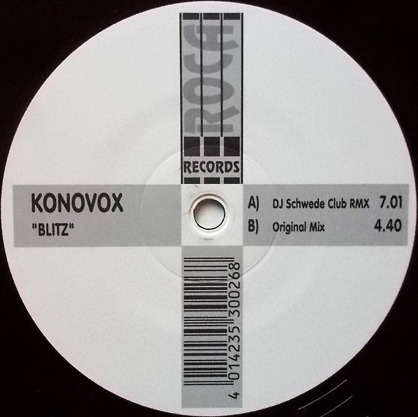 Konovox - Blitz | Roca Records (ROCA 9) - 4