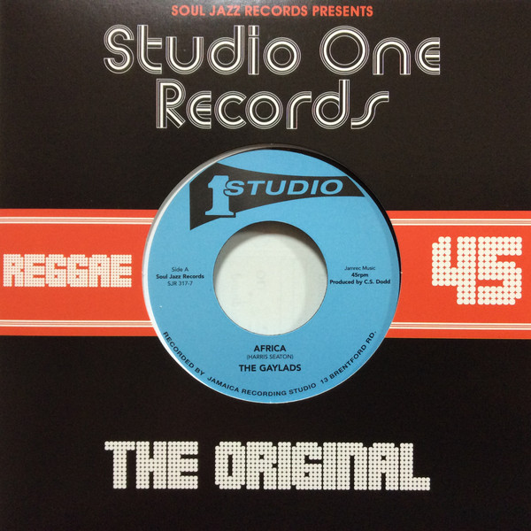 The Gaylads / Sound Dimension - Africa / Congo Rock | Studio One (SJR 317-7) The Gaylads / Sound Dimension - Africa / Congo Rock | Studio One (SJR 317-7)