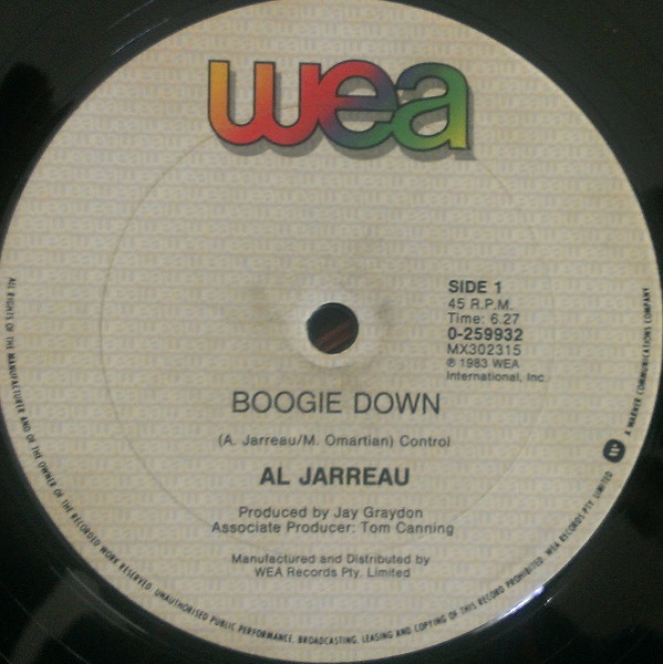 Al Jarreau - Boogie Down | WEA (0-259932)