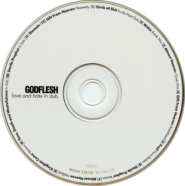 Godflesh - Love And Hate In Dub | Earache (MOSH 178 CD) - 3