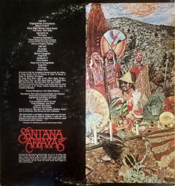 Santana - Abraxas | Columbia (KC 30130) - 4 Santana - Abraxas | Columbia (KC 30130) - 4