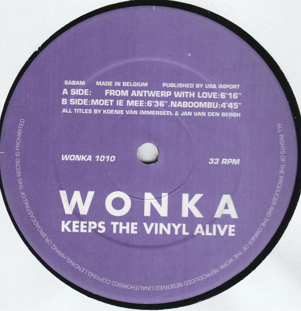 Cue - From Antwerp With Love | Wonka Beats (WONKA 1010) - 3