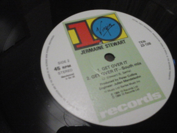 Jermaine Stewart - Get Over It | 10 Records (TEN 23-12) - 4