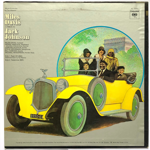 Miles Davis - A Tribute To Jack Johnson | Columbia (PC 30455) - 2
